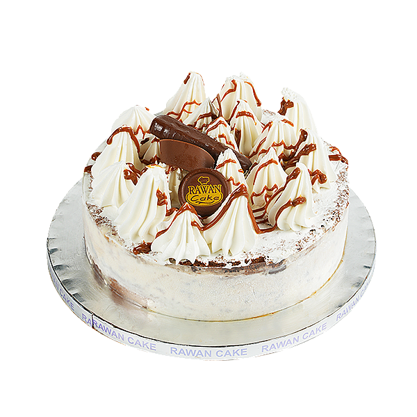 Caramel and Biscuits Ice Cream Cake