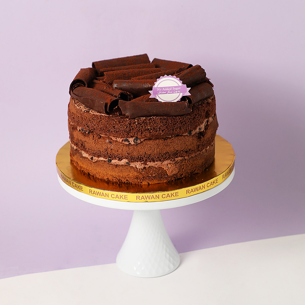 Chocolate Cake With No Added Sugar