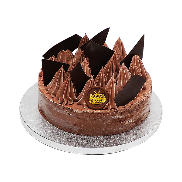 Dark chocolate ice cream cake