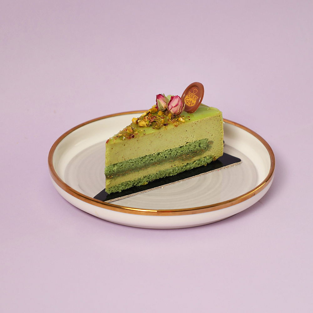 Pistachio  Mousse Pieces