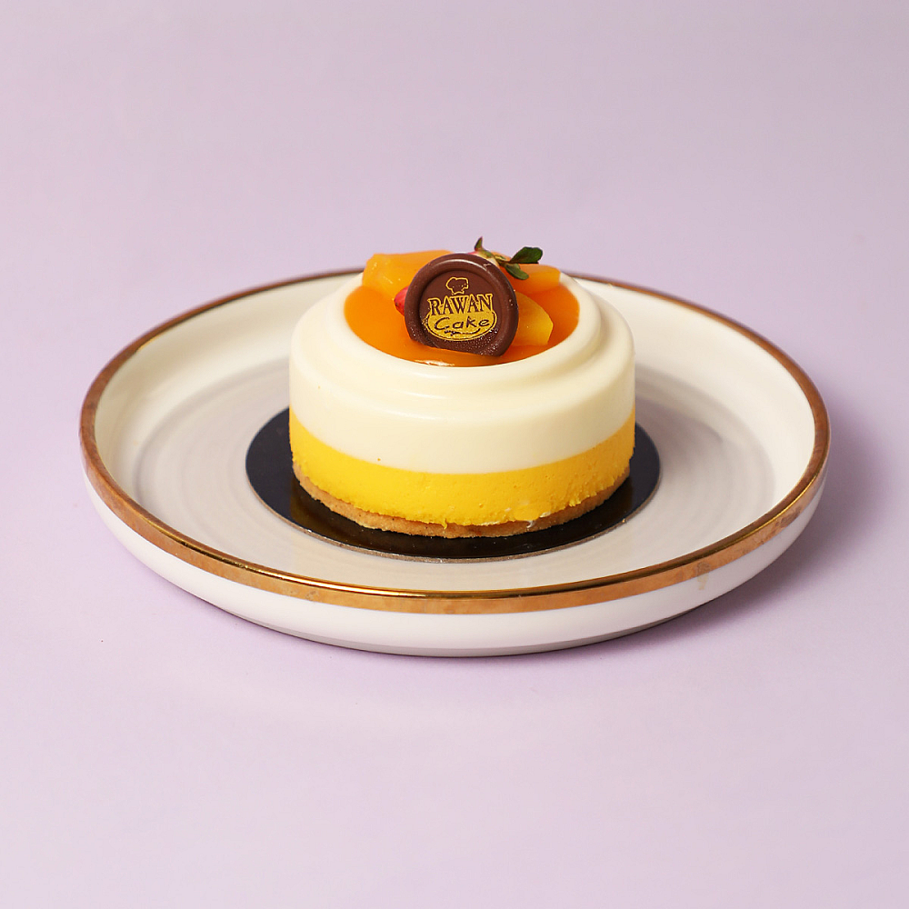 CHEESECAKE MANGO PIECES