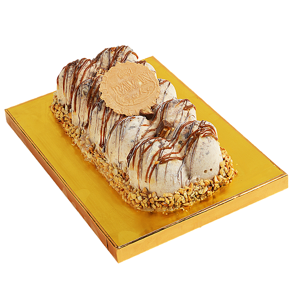 Snaky Mountain Ice Cream Cake