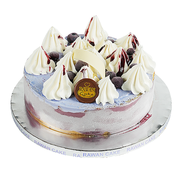 Blueberry Ice Cream Cake