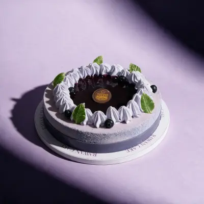 Blueberry Mousse Cake