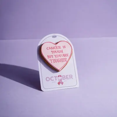 Fight Heart Cookie 