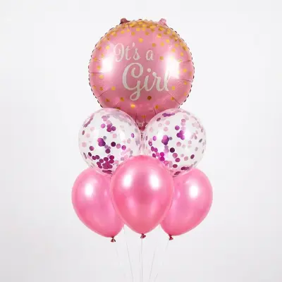Baby Gender Balloons (Girl)