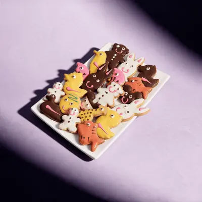 Animals Shaped Cookies